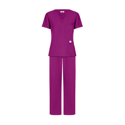 Breathing Scrub Set - Magenta